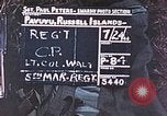 Image of 5th Marine Regiment Pavuvu Island Russell Islands Solomon Islands, 1944, second 34 stock footage video 65675064088