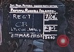 Image of 5th Marine Regiment Pavuvu Island Russell Islands Solomon Islands, 1944, second 36 stock footage video 65675064088