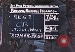 Image of 5th Marine Regiment Pavuvu Island Russell Islands Solomon Islands, 1944, second 37 stock footage video 65675064088