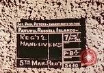Standbild 5 Marine Regiment Russell Inseln Salomonen, 1944, aus Sekunde 3 historischem Filmmaterial Videoclip 65675064089