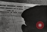 Image of American de-nazification law Germany, 1945, second 9 stock footage video 65675064106