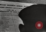 Image of American de-nazification law Germany, 1945, second 10 stock footage video 65675064106