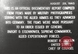 Image of Nazi concentration camp United States USA, 1945, second 13 stock footage video 65675064109