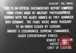 Image of Nazi concentration camp United States USA, 1945, second 15 stock footage video 65675064109