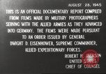 Image of Nazi concentration camp United States USA, 1945, second 22 stock footage video 65675064109