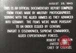 Image of Nazi concentration camp United States USA, 1945, second 24 stock footage video 65675064109