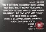 Image of Nazi concentration camp United States USA, 1945, second 25 stock footage video 65675064109