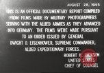 Image of Nazi concentration camp United States USA, 1945, second 28 stock footage video 65675064109