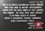 Image of Nazi concentration camp United States USA, 1945, second 32 stock footage video 65675064109