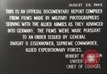 Image of Nazi concentration camp United States USA, 1945, second 36 stock footage video 65675064109
