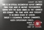 Image of Nazi concentration camp United States USA, 1945, second 44 stock footage video 65675064109