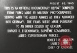 Image of Nazi concentration camp United States USA, 1945, second 48 stock footage video 65675064109