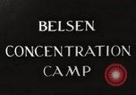 Immagine di Bergen-Belsen Campo di Concentramento Germania, 1945, secondo 3 filmato di repertorio 65675064128