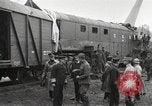 Image of Camouflaged 14-inch Naval railway gun France, 1918, second 5 stock footage video 65675064147