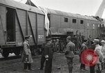 Image of Camouflaged 14-inch Naval railway gun France, 1918, second 9 stock footage video 65675064147