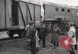 Image of Camouflaged 14-inch Naval railway gun France, 1918, second 19 stock footage video 65675064147