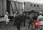 Image of Camouflaged 14-inch Naval railway gun France, 1918, second 22 stock footage video 65675064147