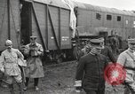 Image of Camouflaged 14-inch Naval railway gun France, 1918, second 26 stock footage video 65675064147