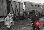 Image of Camouflaged 14-inch Naval railway gun France, 1918, second 27 stock footage video 65675064147
