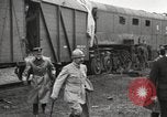 Image of Camouflaged 14-inch Naval railway gun France, 1918, second 28 stock footage video 65675064147