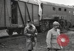 Image of Camouflaged 14-inch Naval railway gun France, 1918, second 29 stock footage video 65675064147