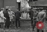 Image of Camouflaged 14-inch Naval railway gun France, 1918, second 36 stock footage video 65675064147