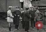 Image of Camouflaged 14-inch Naval railway gun France, 1918, second 39 stock footage video 65675064147