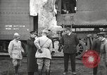 Image of Camouflaged 14-inch Naval railway gun France, 1918, second 54 stock footage video 65675064147