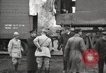 Image of Camouflaged 14-inch Naval railway gun France, 1918, second 55 stock footage video 65675064147