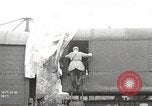 Image of Camouflaged 14-inch Naval railway gun France, 1918, second 57 stock footage video 65675064147