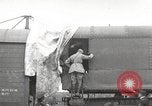 Image of Camouflaged 14-inch Naval railway gun France, 1918, second 58 stock footage video 65675064147