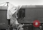 Image of Camouflaged 14-inch Naval railway gun France, 1918, second 61 stock footage video 65675064147