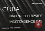Image of Cuban Independence Day Havana Cuba, 1940, second 3 stock footage video 65675064153