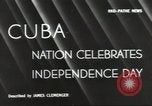 Image of Cuban Independence Day Havana Cuba, 1940, second 5 stock footage video 65675064153