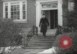 Image of man and woman work in office Washington DC USA, 1940, second 4 stock footage video 65675064156