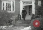 Image of man and woman work in office Washington DC USA, 1940, second 36 stock footage video 65675064156