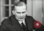 Image of Finnish Ministers Washington DC USA, 1940, second 32 stock footage video 65675064159