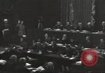 Image of Nuremberg War Crime Trials Germany, 1946, second 18 stock footage video 65675064162