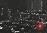 Image of Nuremberg War Crime Trials Germany, 1946, second 20 stock footage video 65675064162
