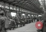 Image of British Expeditionary Force board trains United Kingdom, 1940, second 62 stock footage video 65675064178