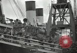 Image of British Expeditionary Force departing via ship United Kingdom, 1940, second 7 stock footage video 65675064180