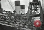 Image of British Expeditionary Force departing via ship United Kingdom, 1940, second 10 stock footage video 65675064180
