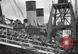 Image of British Expeditionary Force departing via ship United Kingdom, 1940, second 21 stock footage video 65675064180