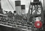 Image of British Expeditionary Force departing via ship United Kingdom, 1940, second 22 stock footage video 65675064180
