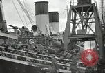 Image of British Expeditionary Force departing via ship United Kingdom, 1940, second 25 stock footage video 65675064180