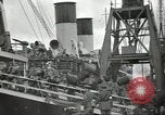 Image of British Expeditionary Force departing via ship United Kingdom, 1940, second 27 stock footage video 65675064180