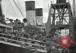 Image of British Expeditionary Force departing via ship United Kingdom, 1940, second 29 stock footage video 65675064180