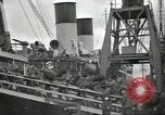 Image of British Expeditionary Force departing via ship United Kingdom, 1940, second 30 stock footage video 65675064180