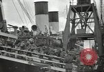 Image of British Expeditionary Force departing via ship United Kingdom, 1940, second 34 stock footage video 65675064180