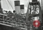 Image of British Expeditionary Force departing via ship United Kingdom, 1940, second 35 stock footage video 65675064180